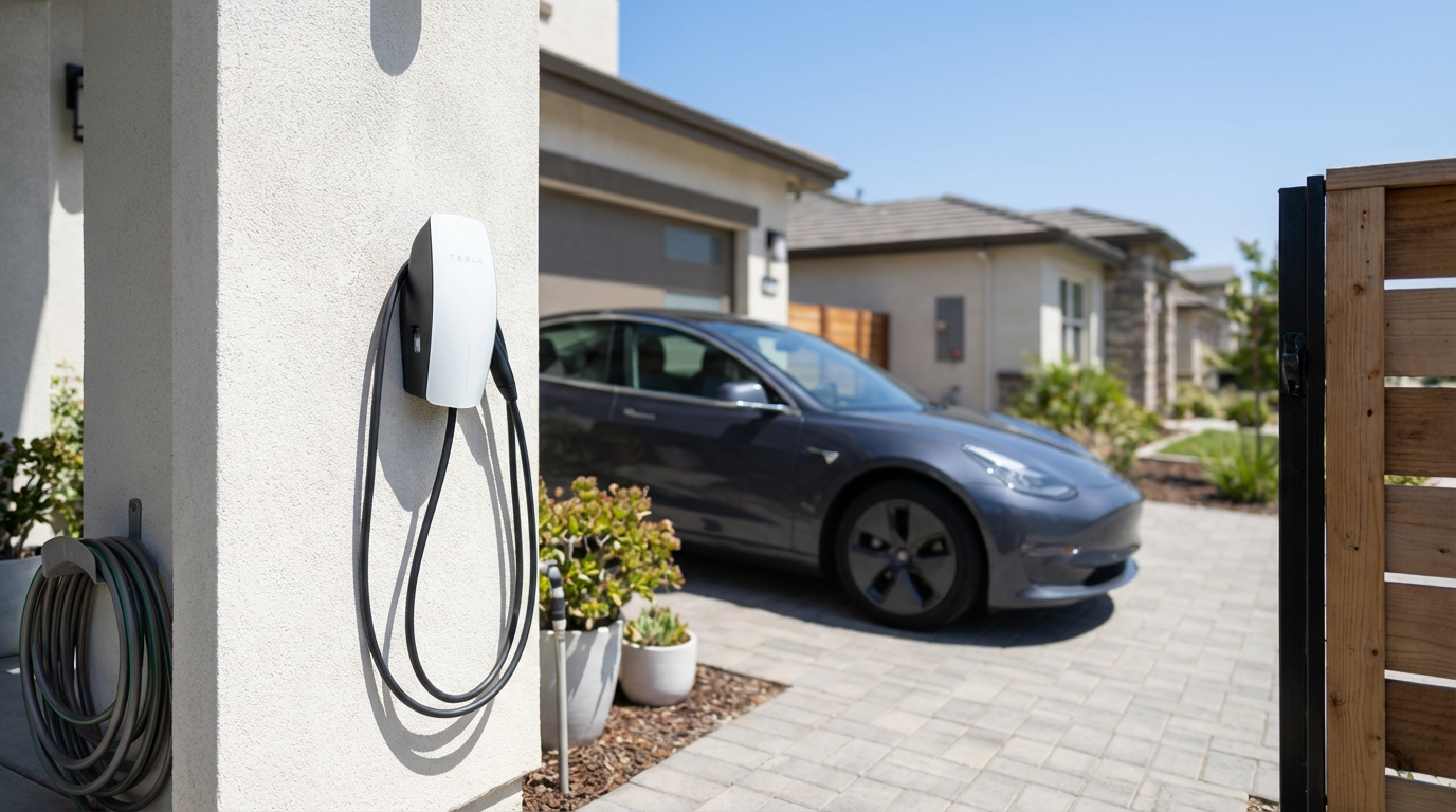 EV charger installation